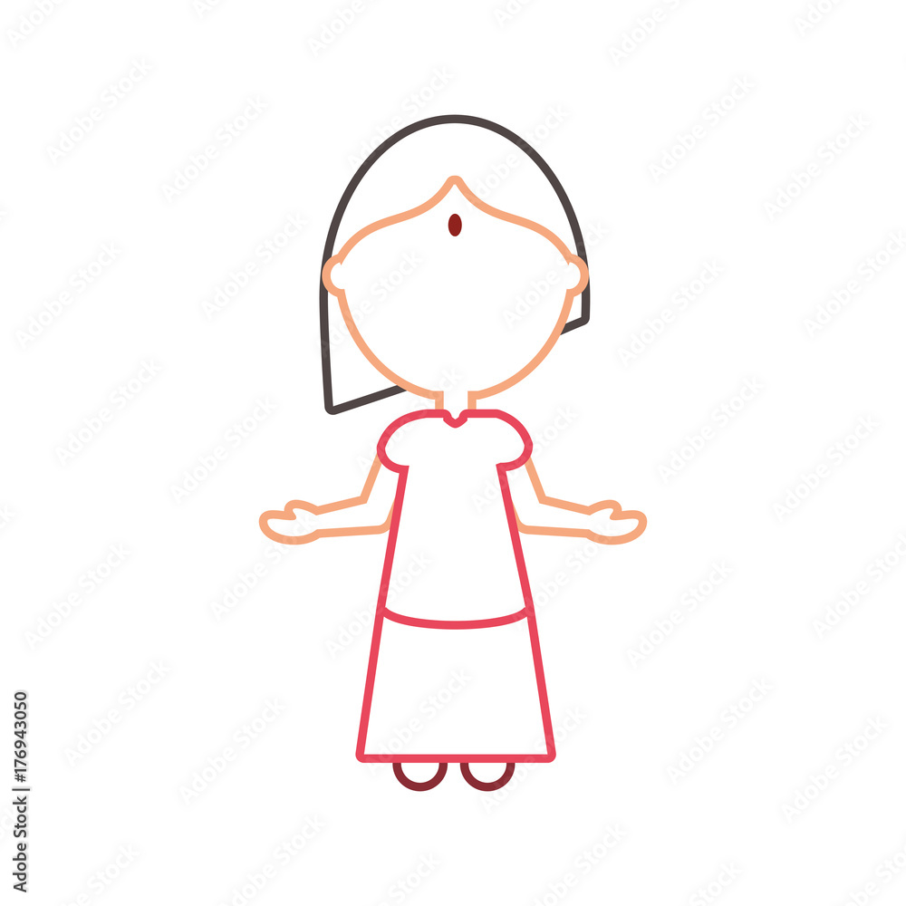 avatar girl icon over white background colorful design vector illustration avatar girl icon over white background colorful design vector illustration