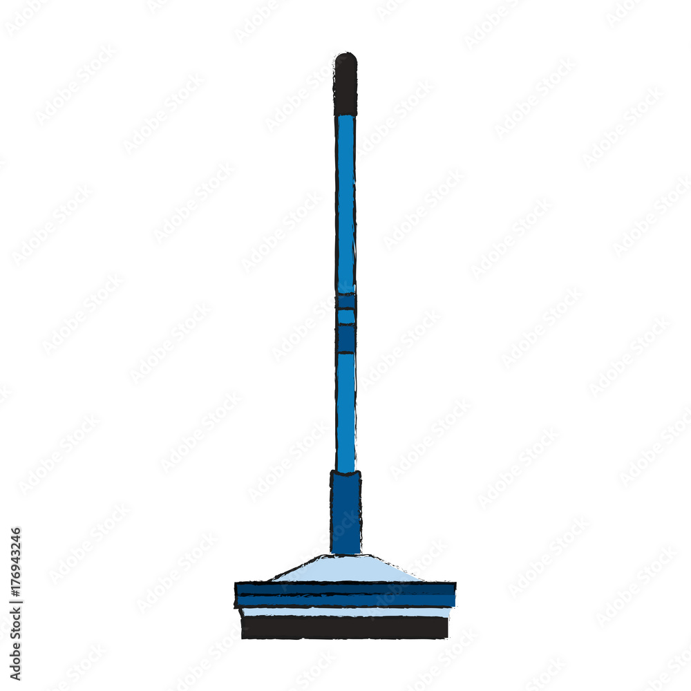 Broom home tool icon vector illustration graphic design Broom home tool icon vector illustration graphic design