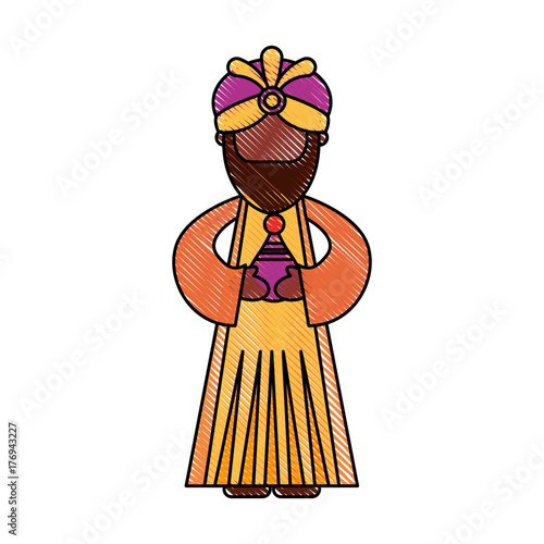 manger wise king christmas celebration bring presents to jesus