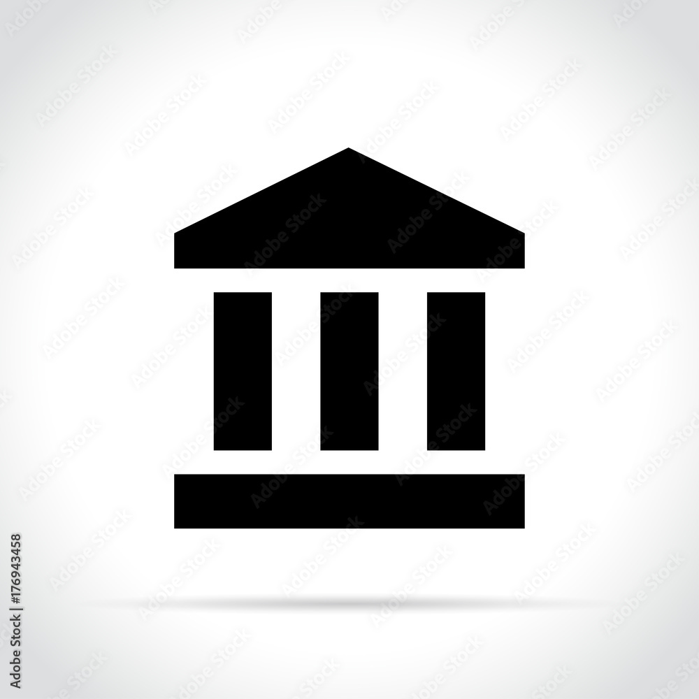building icon on white background building icon on white background