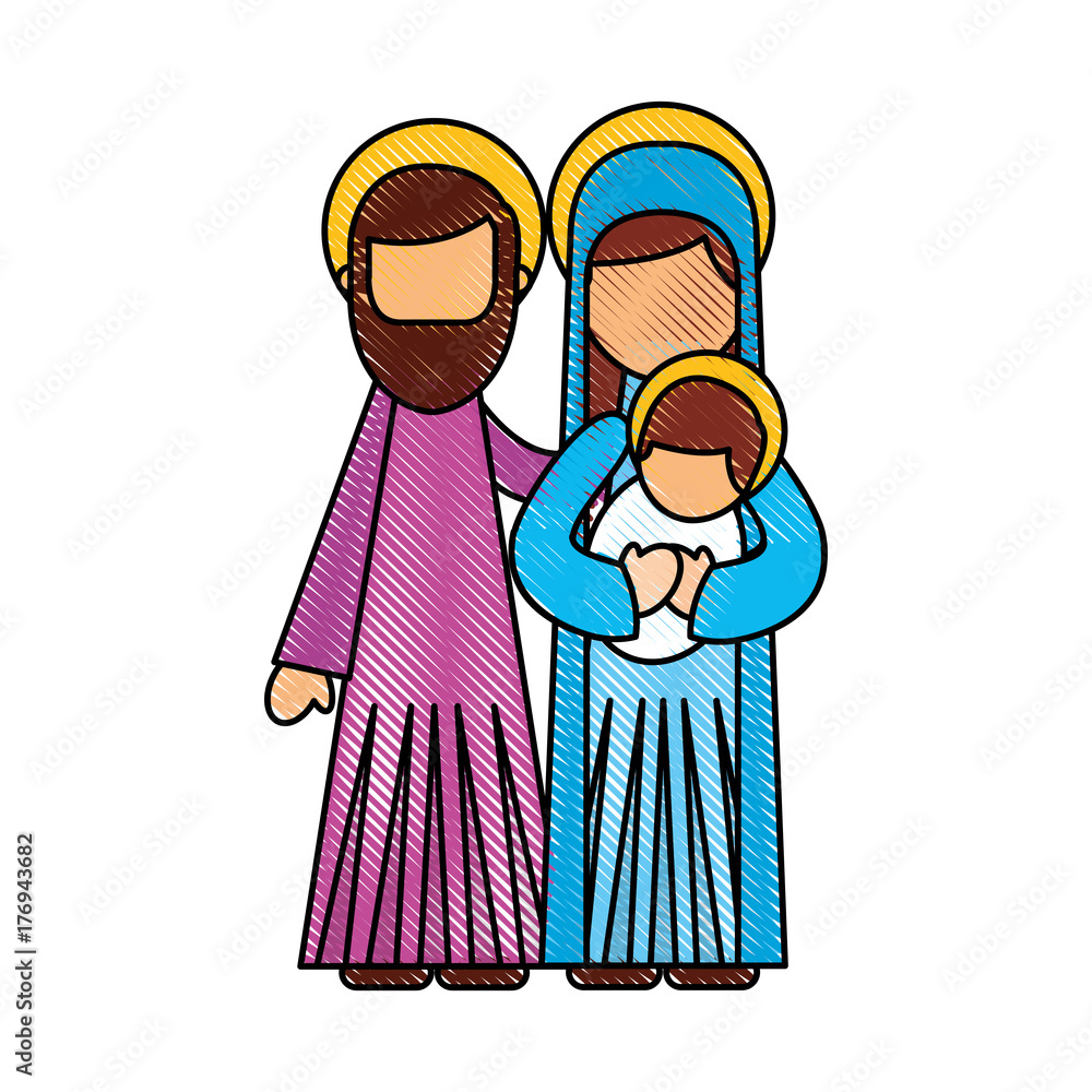 nativity scene of joseph and mary holding baby jesus nativity scene of joseph and mary holding baby jesus