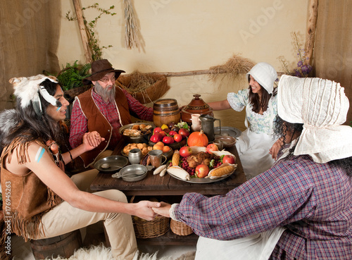 Принти на полотні Giving thanks