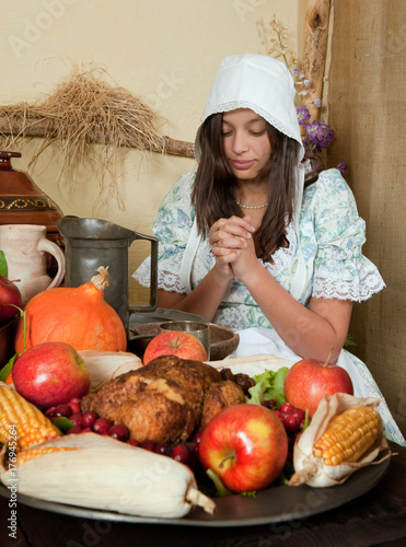 фотографія Thanksgiving prayer