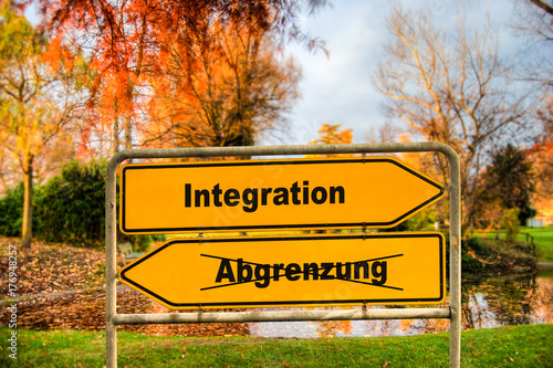 Schild 286 - Integration