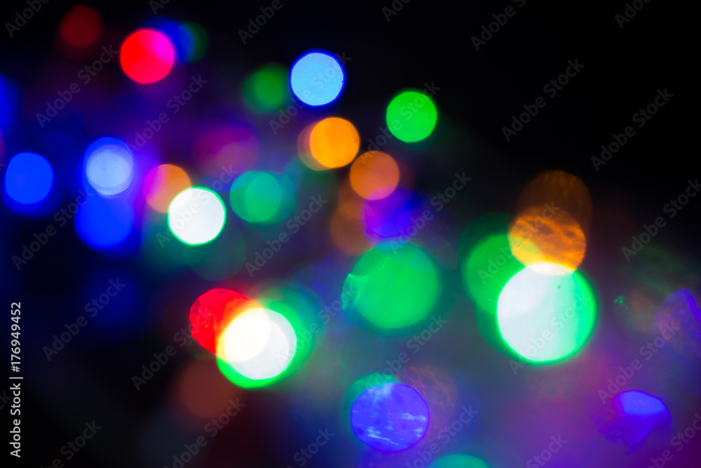 The Abstract Background Light bulb multi color bokeh in shadow image The Abstract Background Light bulb multi color bokeh in shadow image