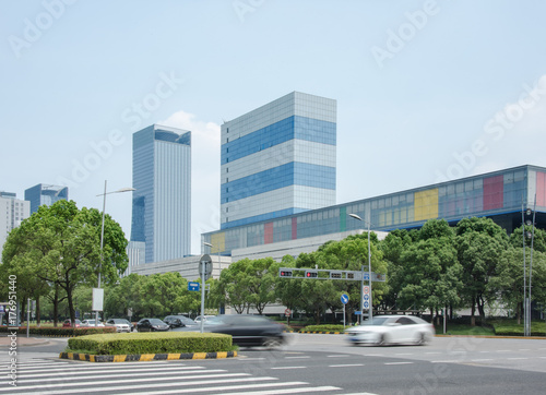 inner urban street，shanghai,china © kalafoto