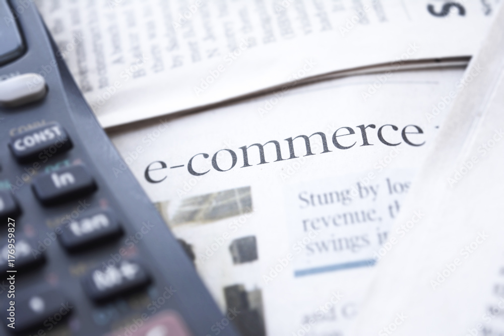 E-commerce news with calculator E-commerce news with calculator