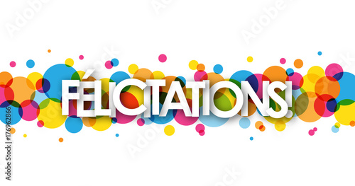 Carte “FELICITATIONS”