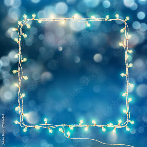 Christmas Optical defocus effect. EPS 10 vector