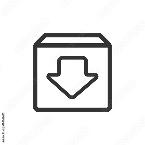 Email 01 Line - Archive Icon