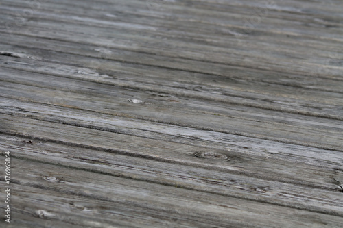 Background texture of old wood on a pier