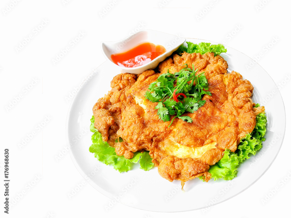 Omelet, Egg, Ham, Breakfast, Crockery Omelet, Egg, Ham, Breakfast, Crockery