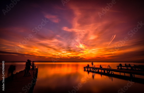 Atardecer Albufera de Valencia 