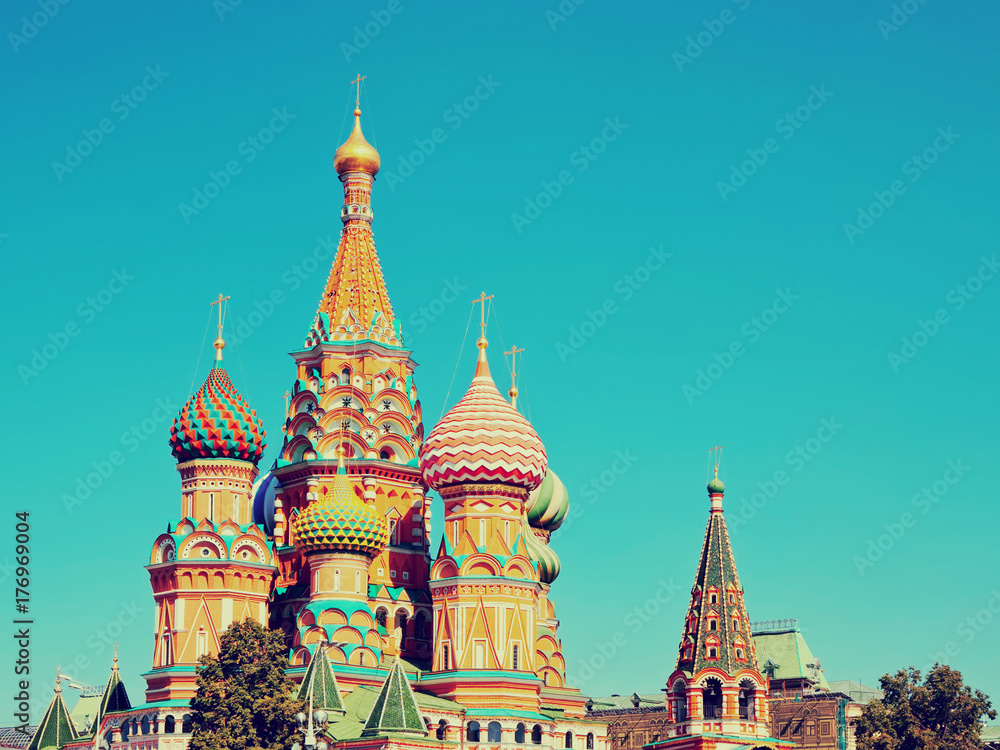 Fototapeta premium Intercession Cathedral at Moscow