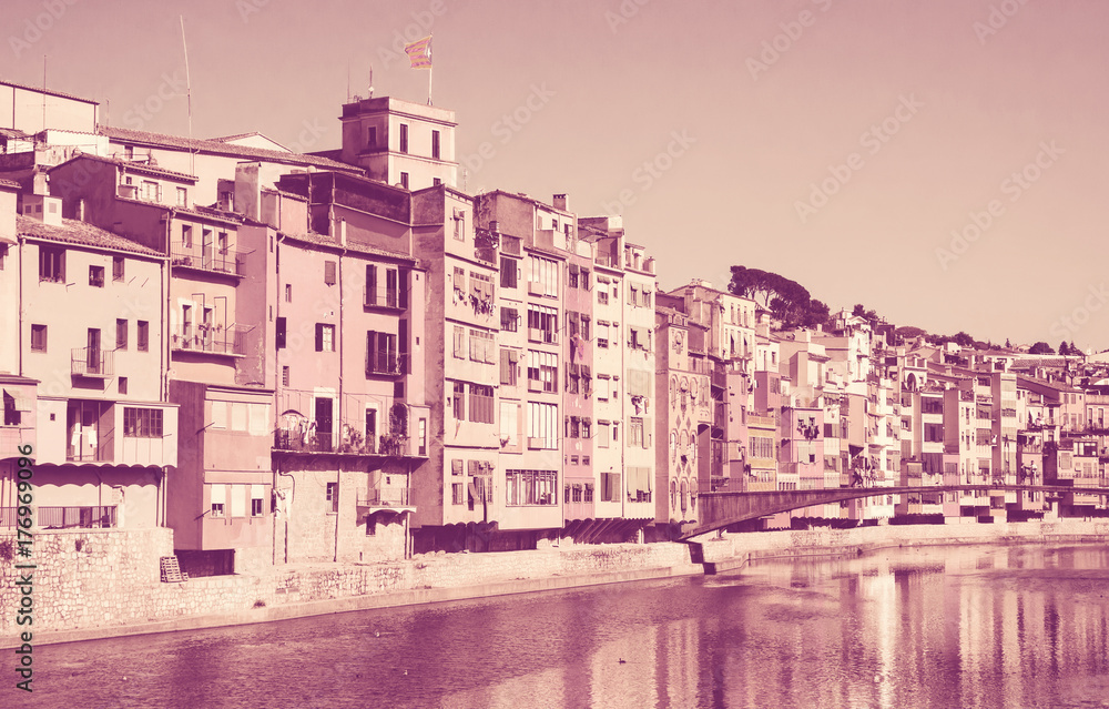 picturesque view of Girona