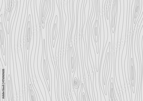 Wooden light grey texture. Vector wood background