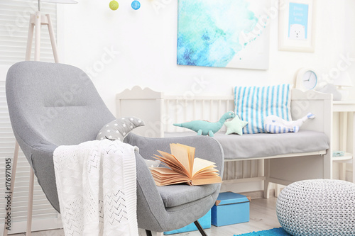 Beautiful interior of child...