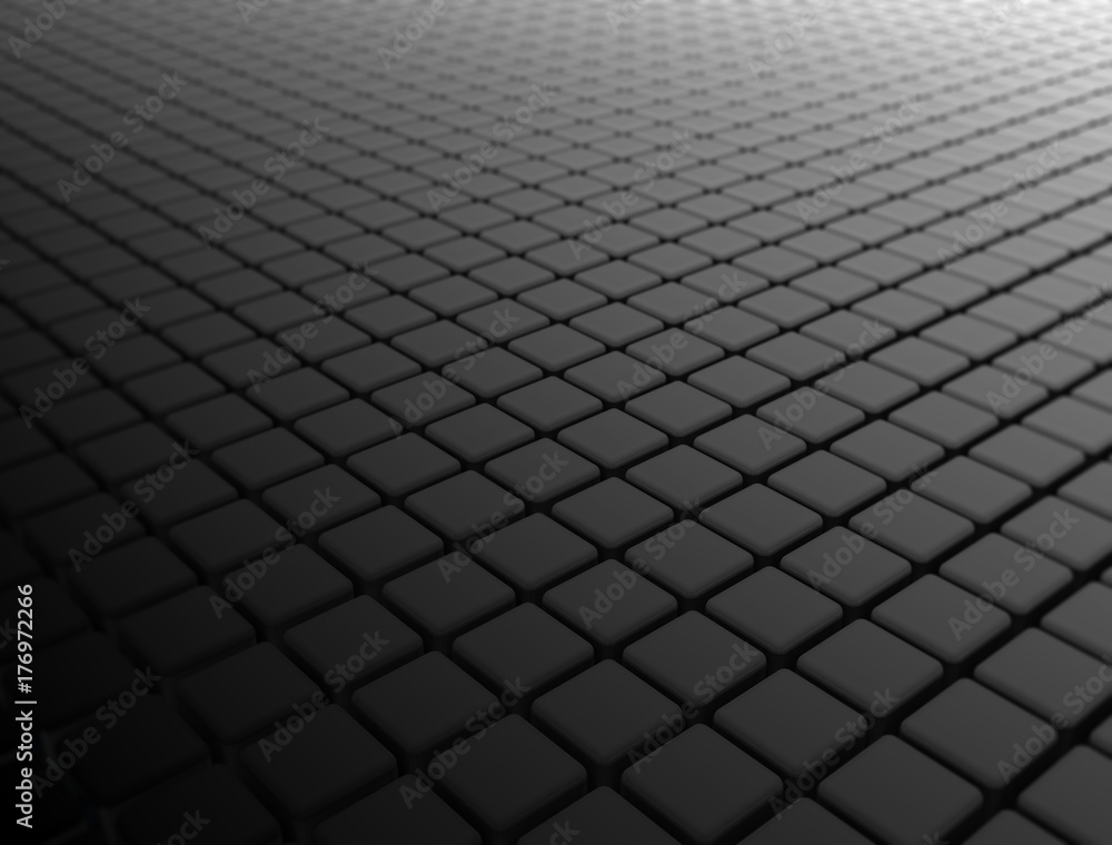 Dark cubes background Dark cubes background