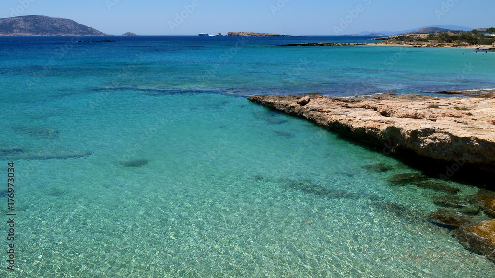 Europe's Secret Islands/ Sea view with rocks. Europe's Secret Islands/ Sea view with rocks.