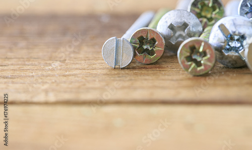 Wallpaper Mural Group of screws macro photo Torontodigital.ca