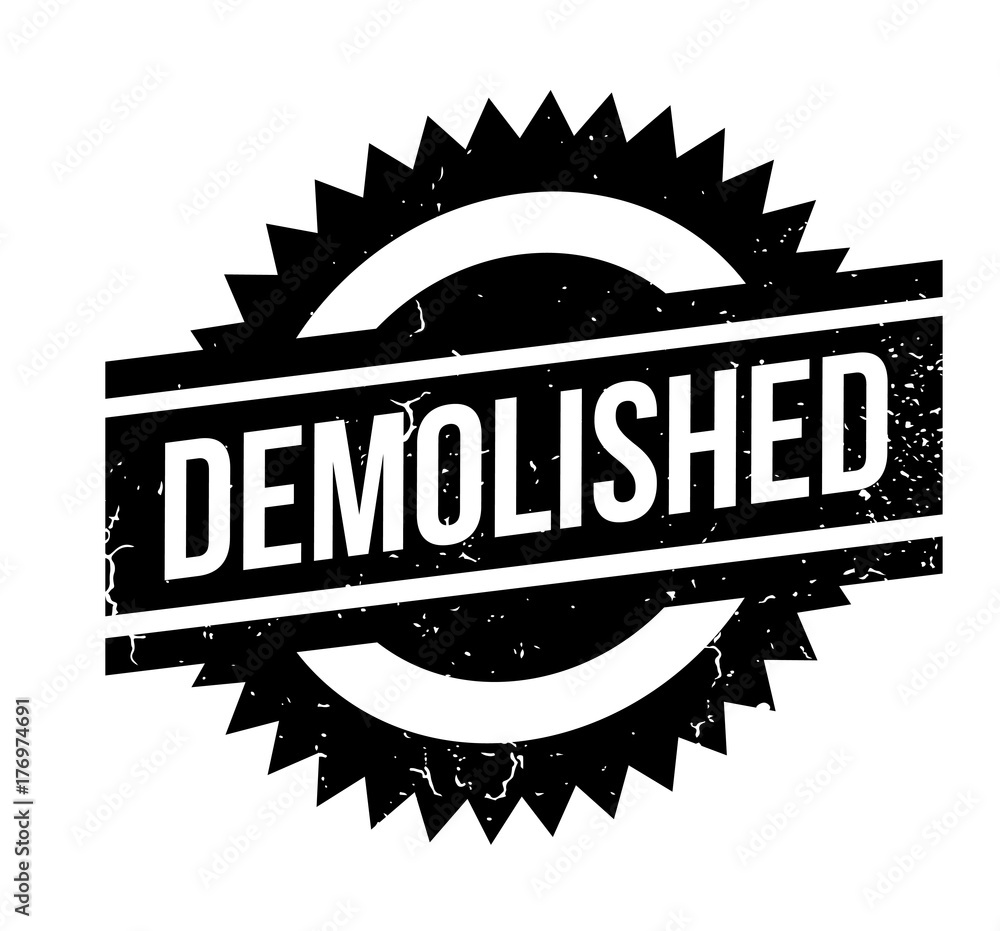 Demolished rubber stamp. Grunge design with dust scratches. Effects can be easily removed for a clean, crisp look. Color is easily changed. Demolished rubber stamp. Grunge design with dust scratches. Effects can be easily removed for a clean, crisp look. Color is easily changed.