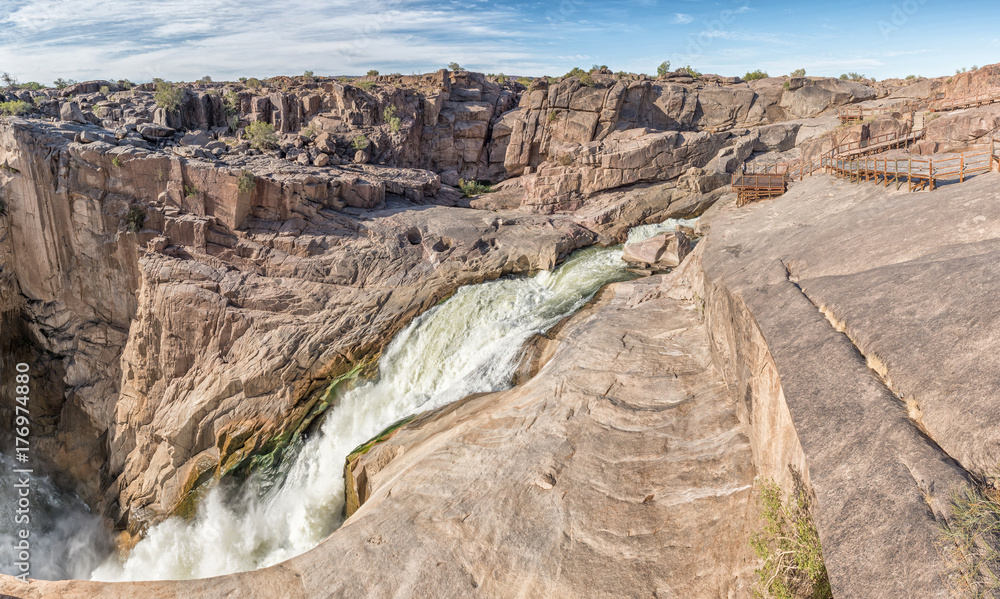 Fototapeta premium Main Augrabies waterfall in the Orange River