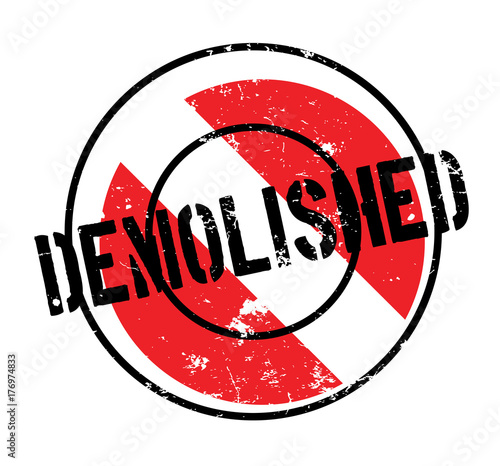 Demolished rubber stamp. Grunge design with dust scratches. Effects can be easily removed for a clean, crisp look. Color is easily changed.
