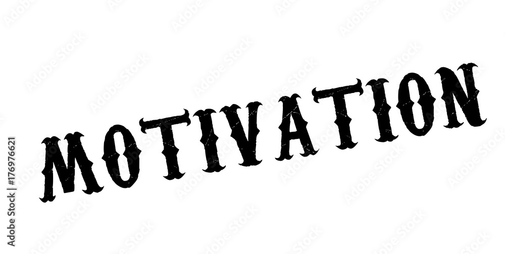 Motivation rubber stamp. Grunge design with dust scratches. Effects can be easily removed for a clean, crisp look. Color is easily changed. Motivation rubber stamp. Grunge design with dust scratches. Effects can be easily removed for a clean, crisp look. Color is easily changed.