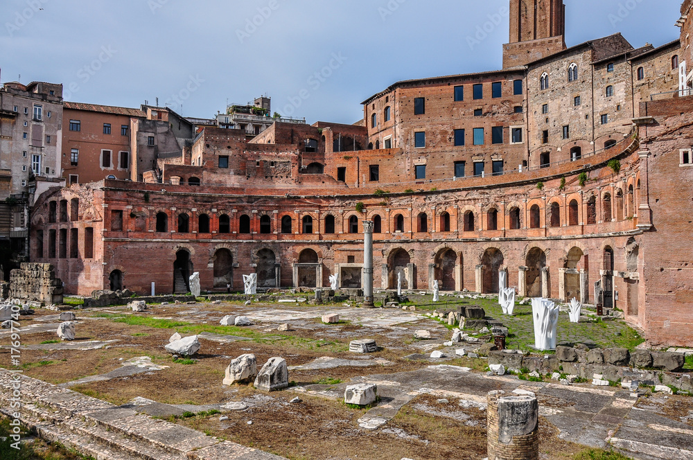 Trajan's markets in Rome