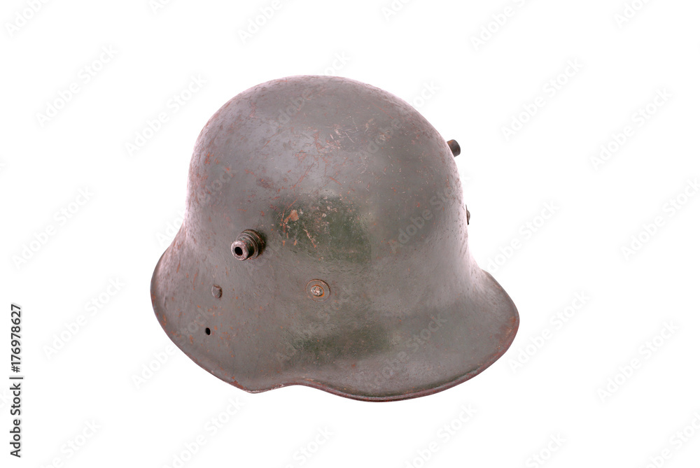 German army helmet from WWI, WWII Stock Photo | Adobe Stock