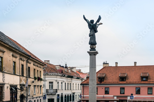 Uzupio in Vilnius' old town, a UNESCO World Heritage Site photo