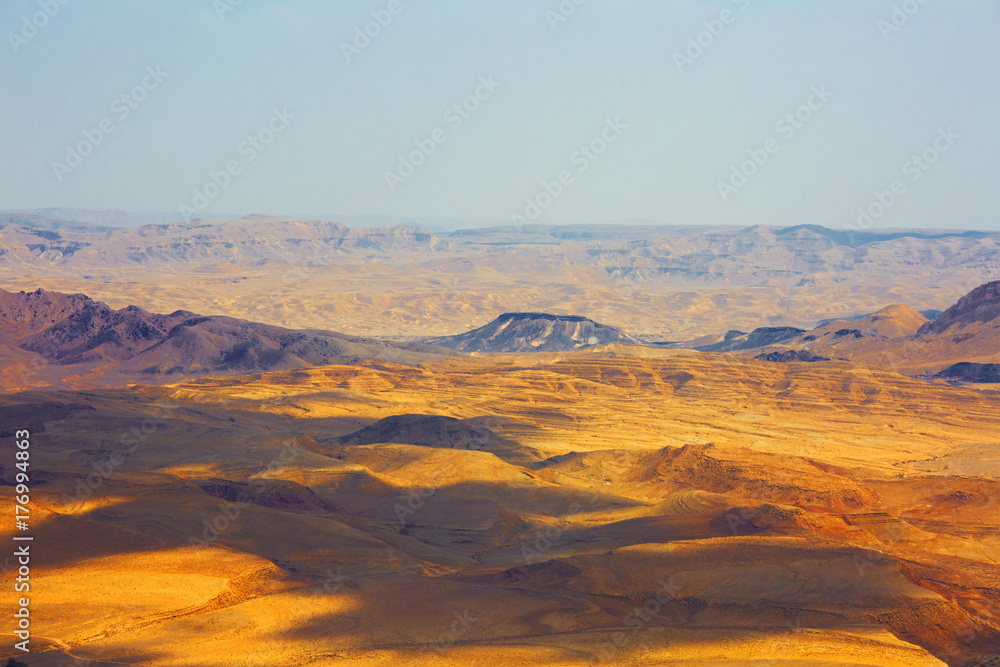 Ramon Nature reserve, Mitzpe Ramon, Negev desert, Israel Ramon Nature reserve, Mitzpe Ramon, Negev desert, Israel