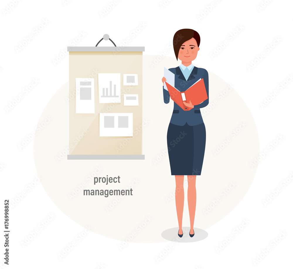 Girl, office worker, engaged project management, time management, business, planning. Girl, office worker, engaged project management, time management, business, planning.