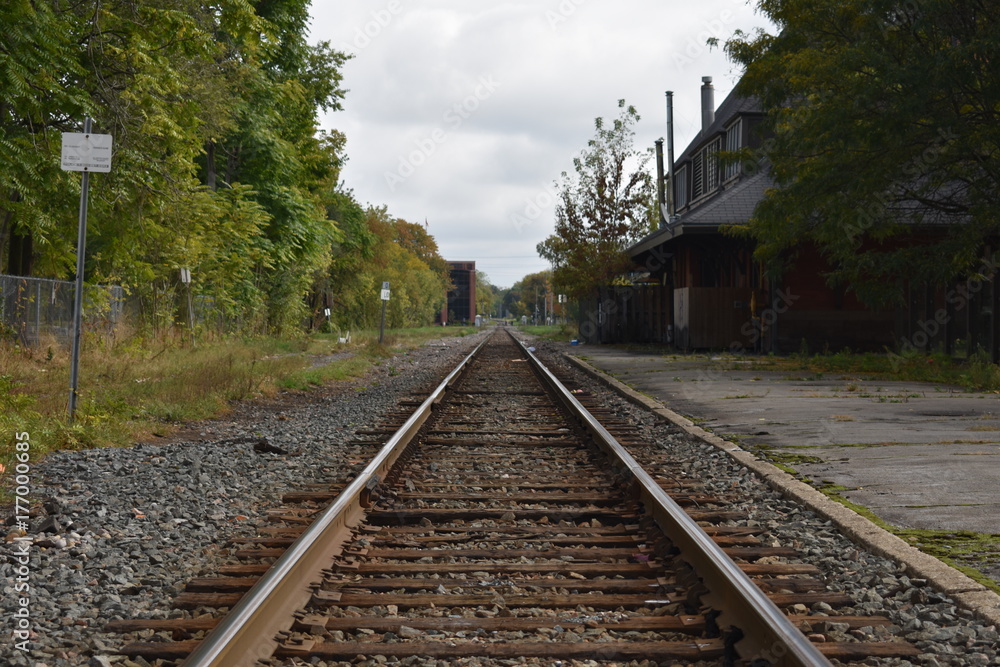 Fototapeta premium Railway