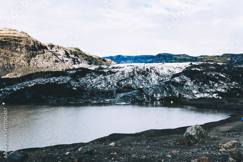 Wallpaper Mural Glacier in southern Iceland. Torontodigital.ca