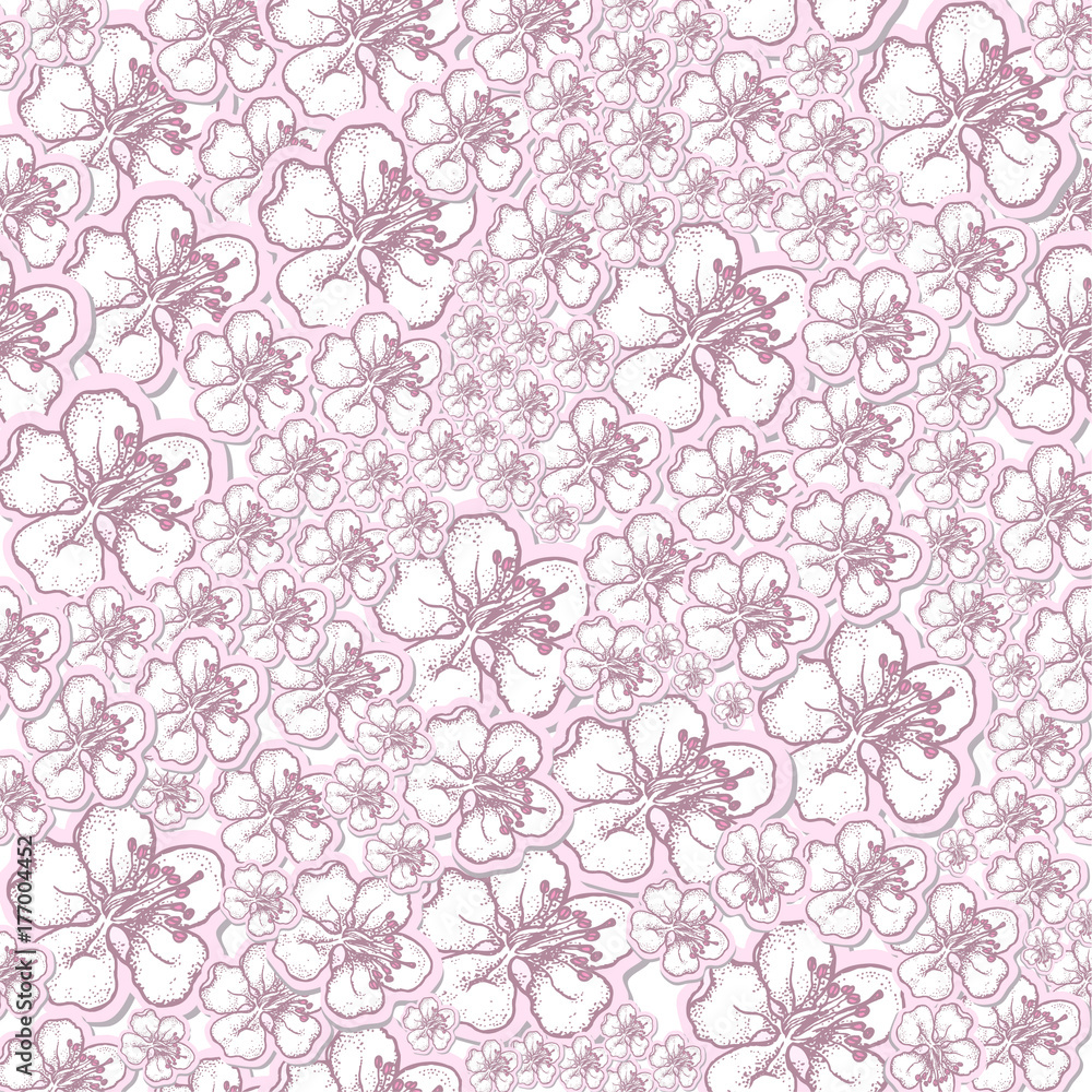 floral  flower texture pattern