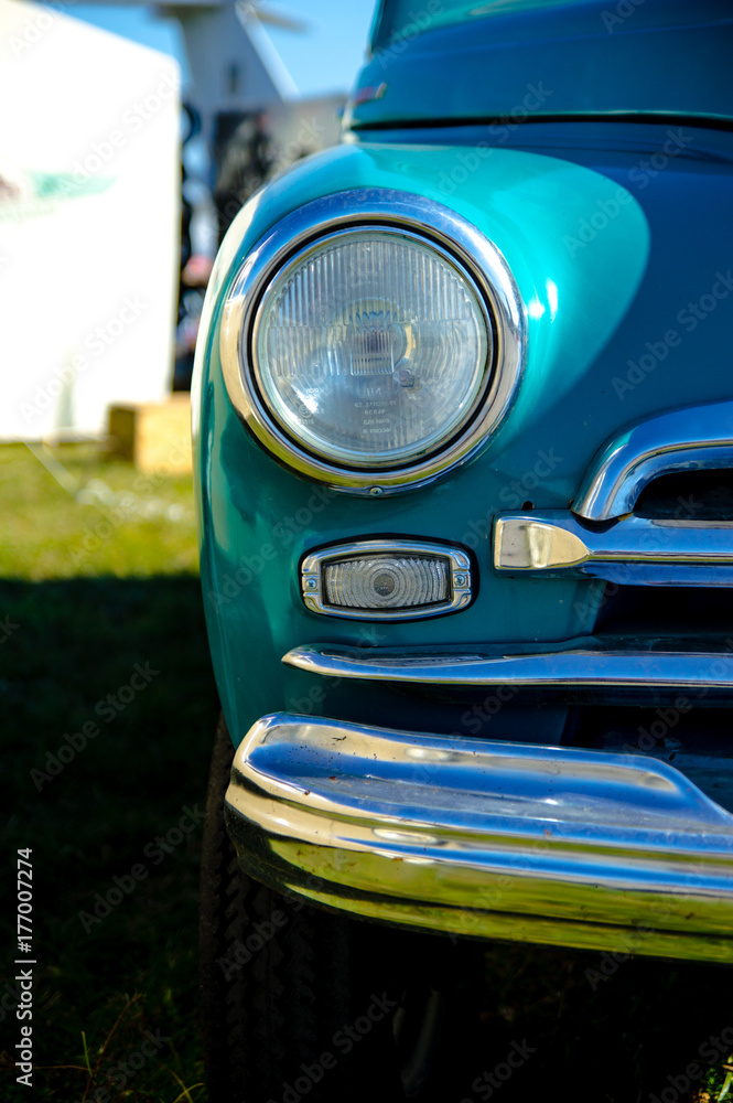 Fototapeta premium Car headlight