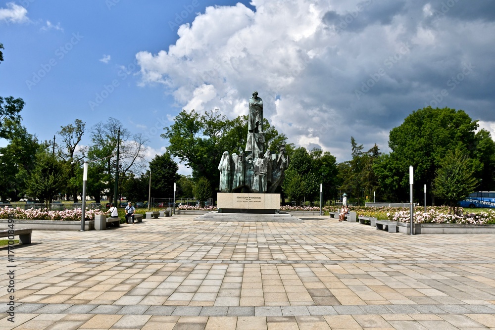 Obraz premium ポーランド クラクフ旧市街 世界遺産 Poland Kraków old town World Heritage