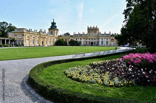 ポーランド　ワルシャワ　ヴィラヌフ宮殿　Poland Warsaw Wilanów Palace pałac w Wilanowie photo