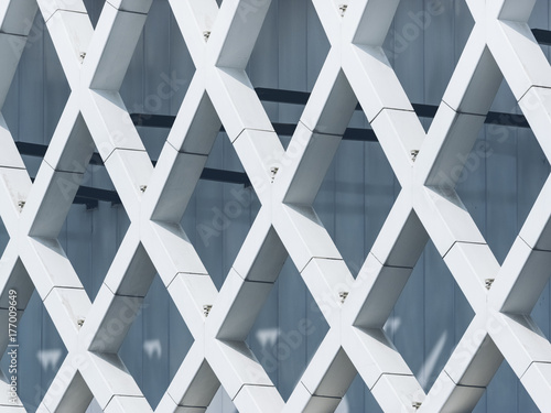 detail of modern building