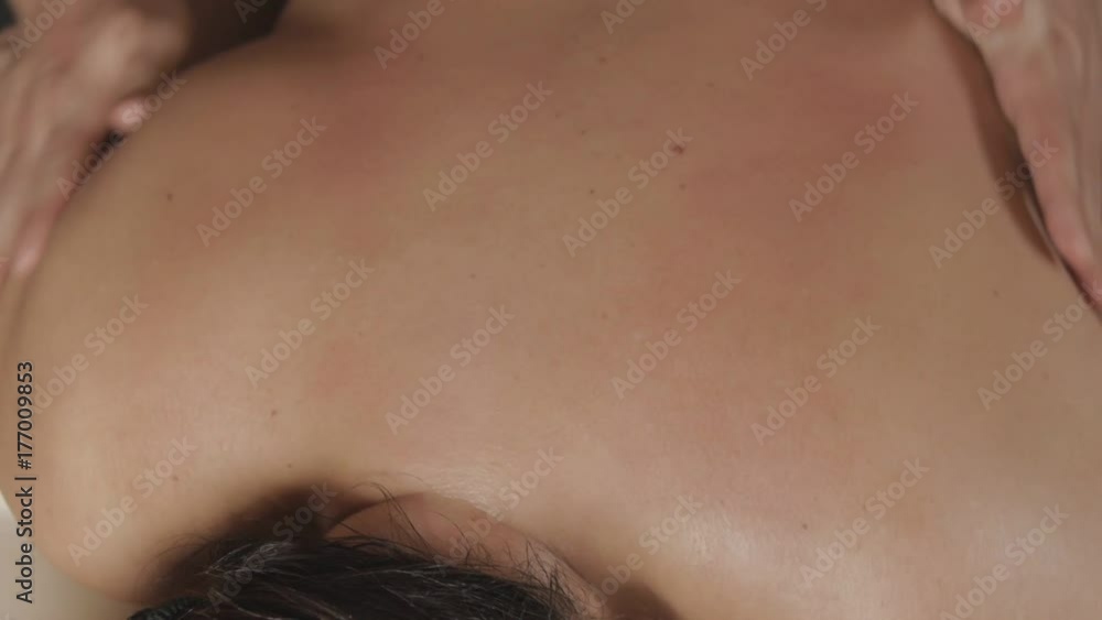 Upper back massage Upper back massage