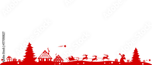 Weihnachten Landschaft