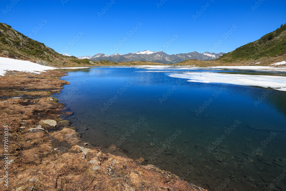 Fototapeta premium Lago di Prato - Svizzera