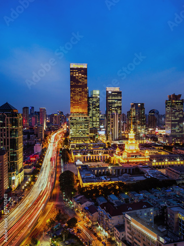 shanghai night photo