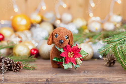 2018 year of the dog, Christmas decorations