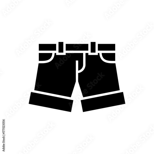 shorts - briefs icon, illustration, vector sign on isolated background