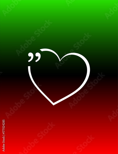  Quotation Mark Speech Bubble. Quote sign icon. Abstract background.