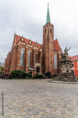 Cathedral of St. John the Baptist in Wroclaw (Poland)