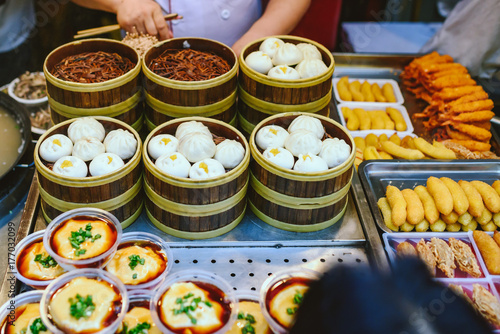 Exotic snacks and desserts , Beijing, China