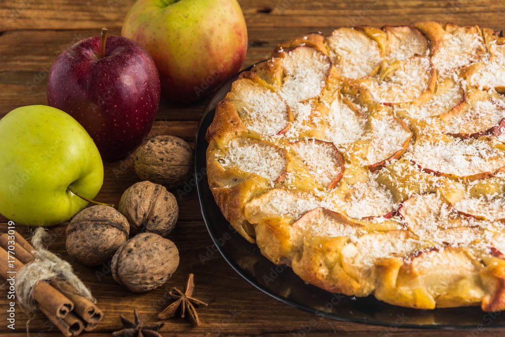 Homemade apple pie Homemade apple pie